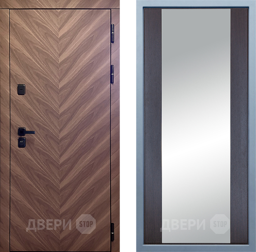 Входная металлическая Дверь Дива МД-98 Д-15 Зеркало Венге в Дмитрове