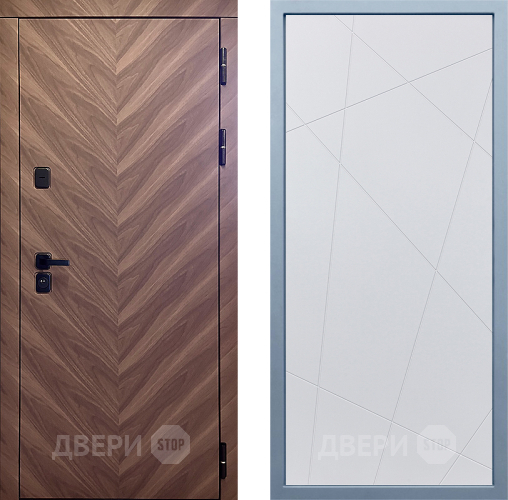 Входная металлическая Дверь Дива МД-98 Д-11 Белый в Дмитрове