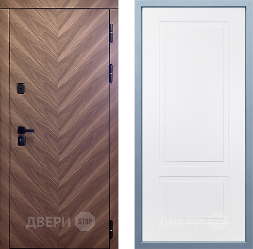 Входная металлическая Дверь Дива МД-98 Н-7 Белый в Дмитрове