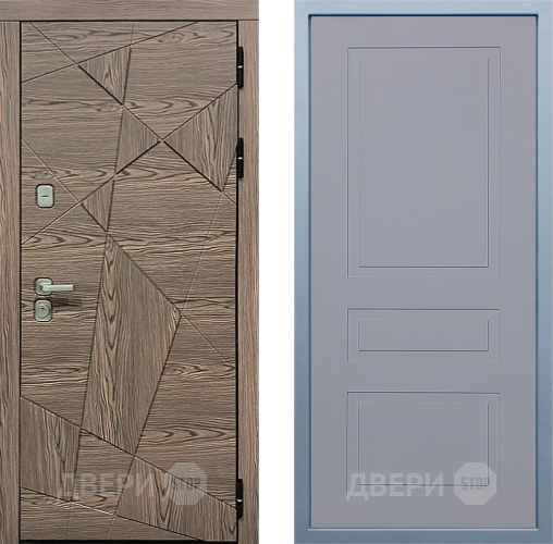 Входная металлическая Дверь Дива МД-97/2 Н-13 Силк Маус в Дмитрове
