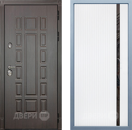 Входная металлическая Дверь Дива МД-38 МХ-46 Белый матовый в Дмитрове