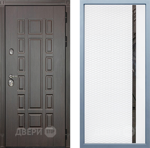 Входная металлическая Дверь Дива МД-38 МХ-47 Белый матовый в Дмитрове