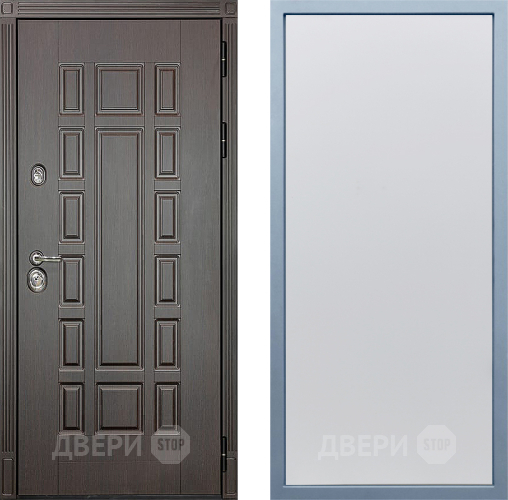 Входная металлическая Дверь Дива МД-38 Н-1 Белый в Дмитрове