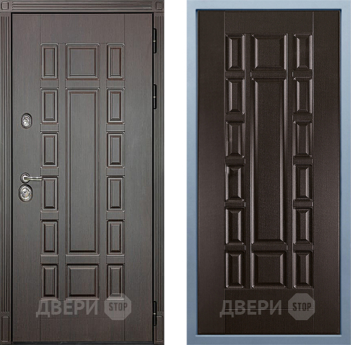 Входная металлическая Дверь Дива МД-38 М-2 Венге в Дмитрове