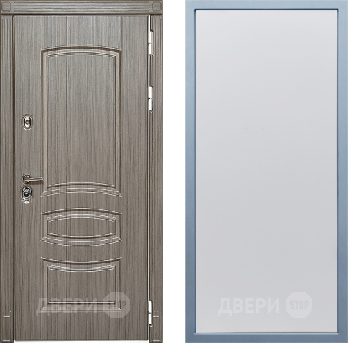 Входная металлическая Дверь Дива МД-42 Н-1 Белый в Дмитрове