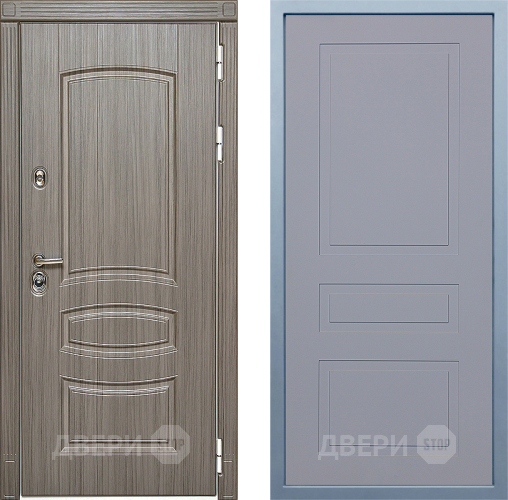 Входная металлическая Дверь Дива МД-42 Н-13 Силк Маус в Дмитрове