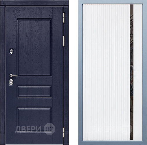 Входная металлическая Дверь Дива МД-45 МХ-46 Белый матовый в Дмитрове
