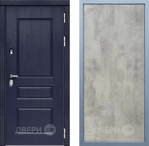 Входная металлическая Дверь Дива МД-45 Д-4 Бетон темный в Дмитрове