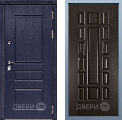 Входная металлическая Дверь Дива МД-45 М-2 Венге в Дмитрове