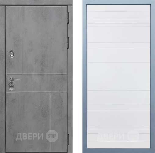 Дверь Дива МД-48 Д-5 Белый в Дмитрове