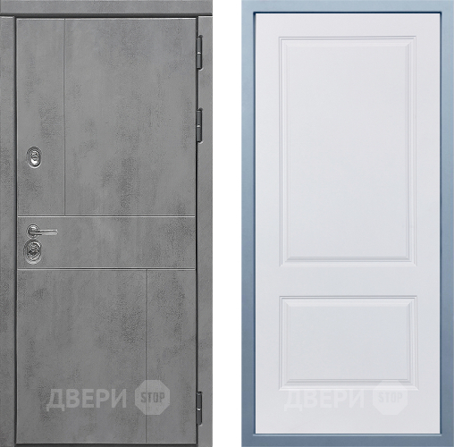 Входная металлическая Дверь Дива МД-48 Д-7 Белый в Дмитрове