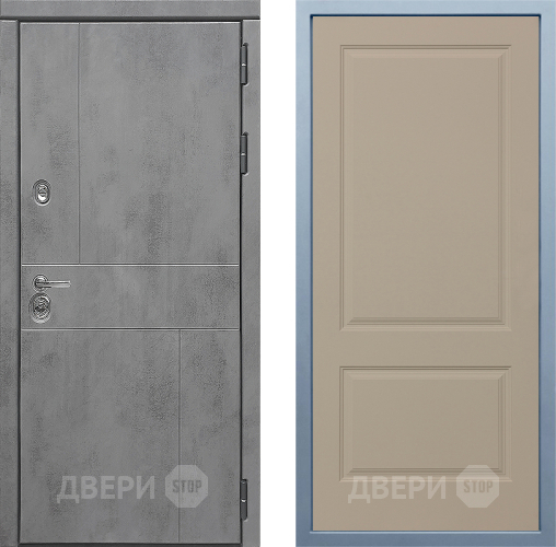 Входная металлическая Дверь Дива МД-48 Д-7 Шампань в Дмитрове