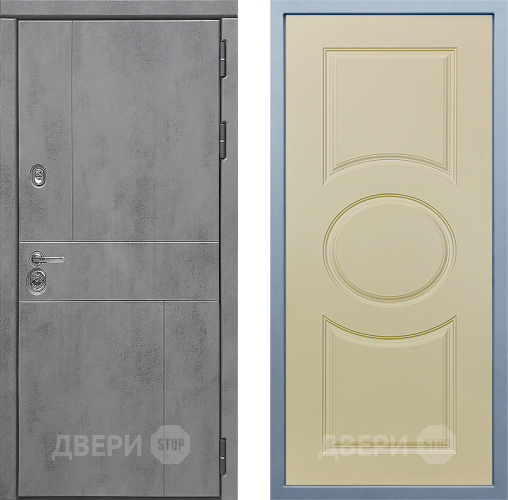 Входная металлическая Дверь Дива МД-48 Д-8 Шампань в Дмитрове