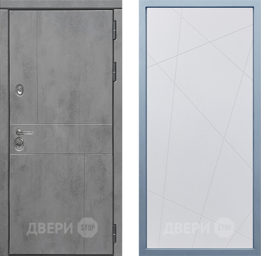 Дверь Дива МД-48 Д-11 Белый в Дмитрове