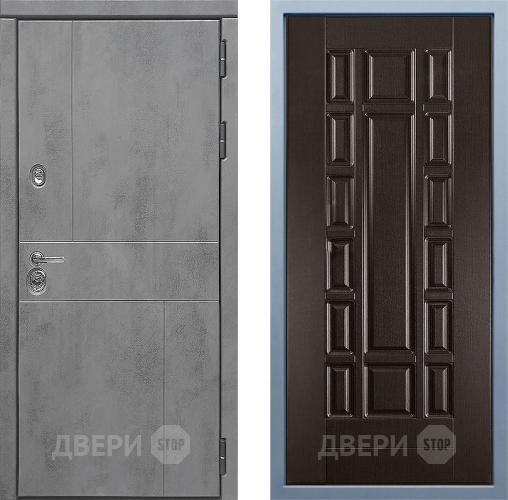 Входная металлическая Дверь Дива МД-48 М-2 Венге в Дмитрове