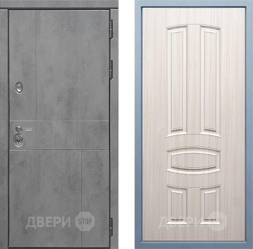 Дверь Дива МД-48 М-3 Сандал белый в Дмитрове