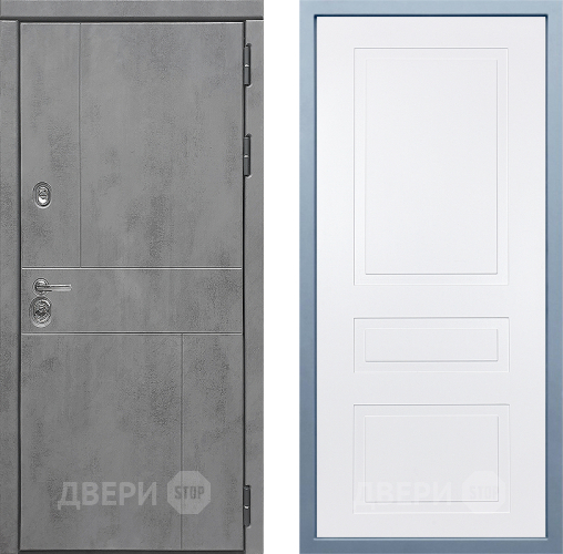 Дверь Дива МД-48 Н-13 Белый в Дмитрове