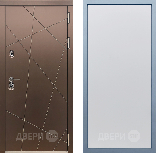 Входная металлическая Дверь Дива МД-50 Н-1 Белый в Дмитрове