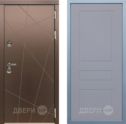 Входная металлическая Дверь Дива МД-50 Н-13 Силк Маус в Дмитрове