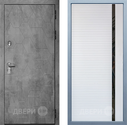 Входная металлическая Дверь Дива МД-51 МХ-45 Белый матовый в Дмитрове