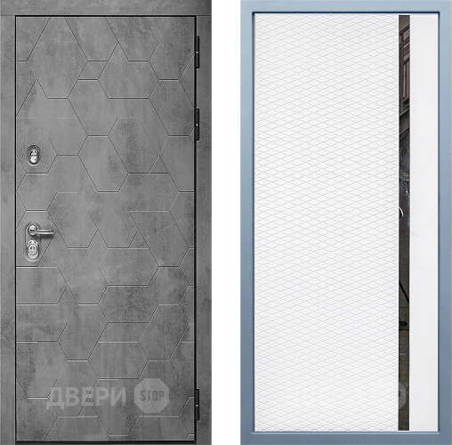 Входная металлическая Дверь Дива МД-51 МХ-47 Белый матовый в Дмитрове