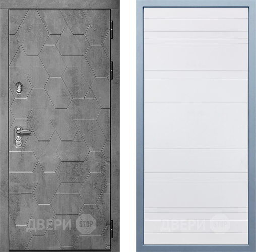 Входная металлическая Дверь Дива МД-51 Д-5 Белый в Дмитрове