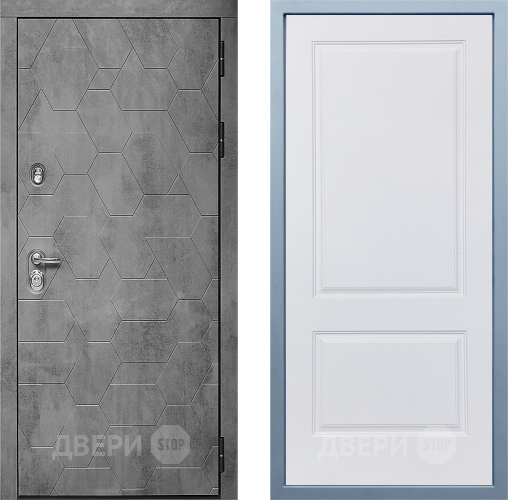 Входная металлическая Дверь Дива МД-51 Д-7 Белый в Дмитрове