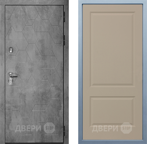 Входная металлическая Дверь Дива МД-51 Д-7 Шампань в Дмитрове