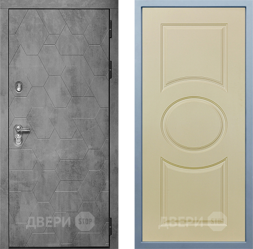 Входная металлическая Дверь Дива МД-51 Д-8 Шампань в Дмитрове