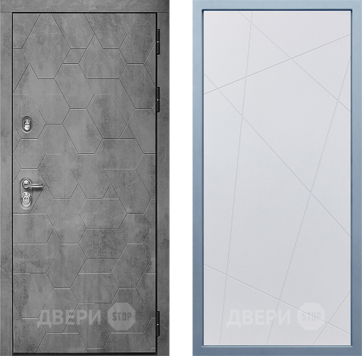 Входная металлическая Дверь Дива МД-51 Д-11 Белый в Дмитрове
