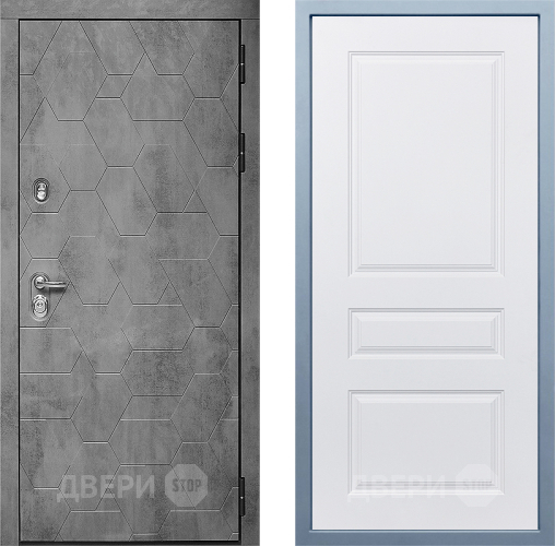Входная металлическая Дверь Дива МД-51 Д-13 Белый в Дмитрове