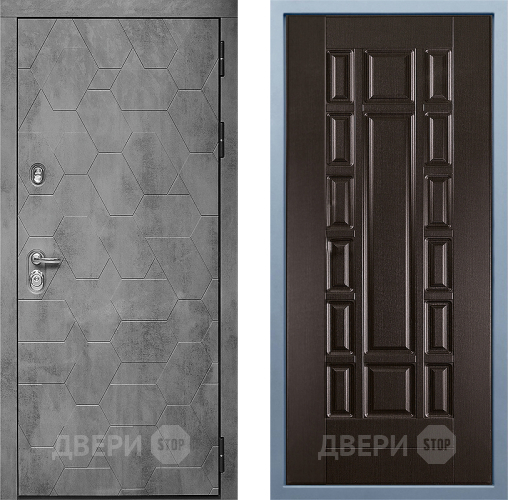 Входная металлическая Дверь Дива МД-51 М-2 Венге в Дмитрове