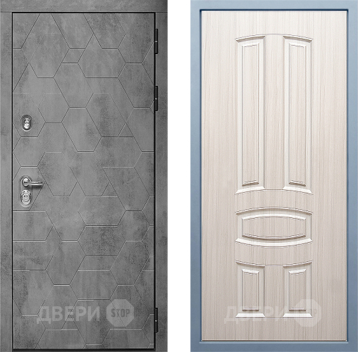 Входная металлическая Дверь Дива МД-51 М-3 Сандал белый в Дмитрове