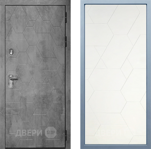 Входная металлическая Дверь Дива МД-51 М-16 Белый в Дмитрове