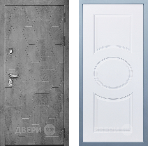 Входная металлическая Дверь Дива МД-51 М-30 Белый в Дмитрове
