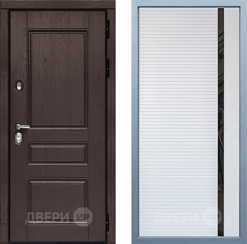 Входная металлическая Дверь Дива МД-90 МХ-45 Белый матовый в Дмитрове