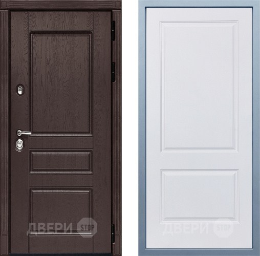 Дверь Дива МД-90 Д-7 Белый в Дмитрове
