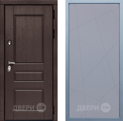 Входная металлическая Дверь Дива МД-90 Д-11 Силк Маус в Дмитрове