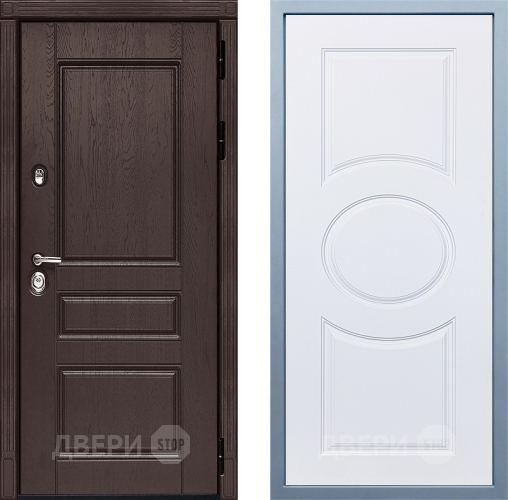 Дверь Дива МД-90 М-30 Белый в Дмитрове