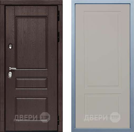 Входная металлическая Дверь Дива МД-90 Н-7 Шампань в Дмитрове