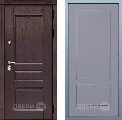 Входная металлическая Дверь Дива МД-90 Н-7 Силк Маус в Дмитрове