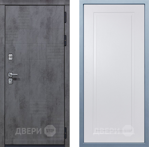 Входная металлическая Дверь Дива МД-35 Н-10 Белый в Дмитрове
