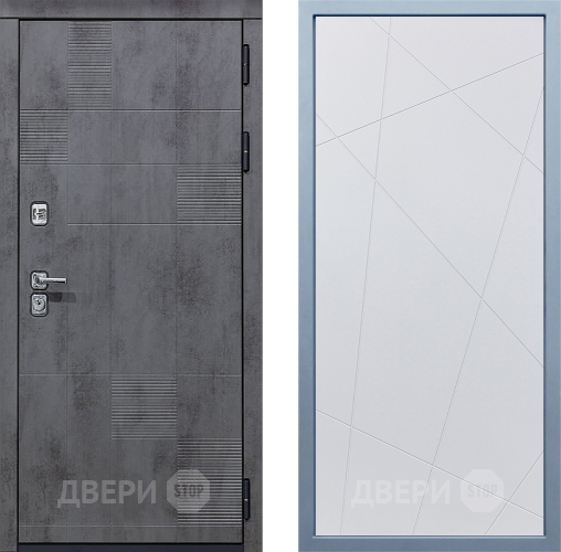 Входная металлическая Дверь Дива МД-35 Д-11 Белый в Дмитрове