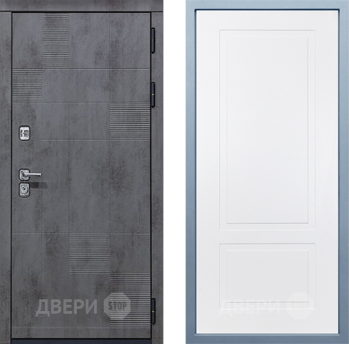 Входная металлическая Дверь Дива МД-35 Н-7 Белый в Дмитрове