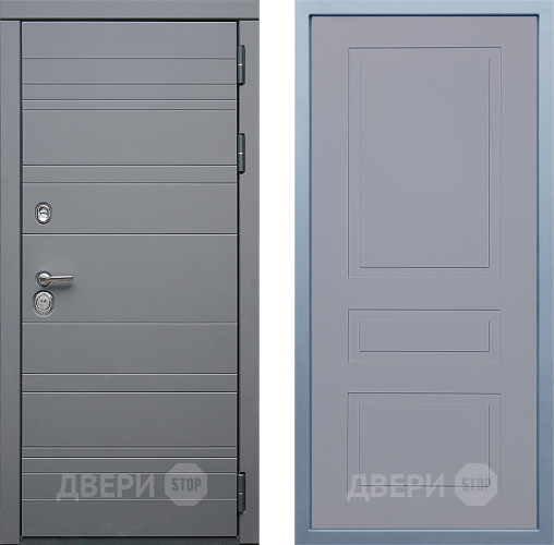 Входная металлическая Дверь Дива МД-39 Н-13 Силк Маус в Дмитрове