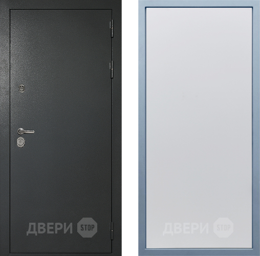 Входная металлическая Дверь Дива МД-40 Титан Н-1 Белый в Дмитрове