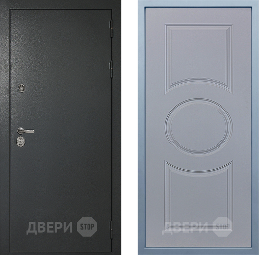 Входная металлическая Дверь Дива МД-40 Титан Д-8 Силк Маус в Дмитрове