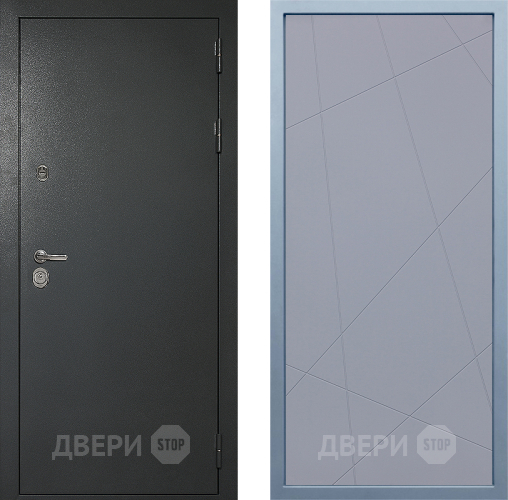Входная металлическая Дверь Дива МД-40 Титан Д-11 Силк Маус в Дмитрове