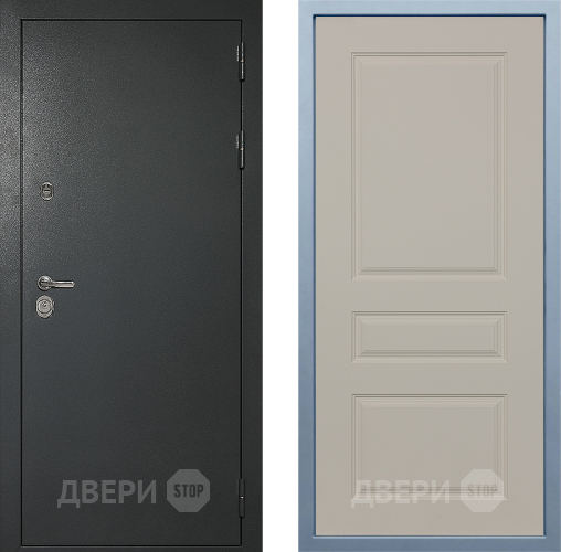 Входная металлическая Дверь Дива МД-40 Титан Д-13 Шампань в Дмитрове