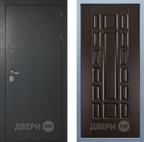 Входная металлическая Дверь Дива МД-40 Титан М-2 Венге в Дмитрове